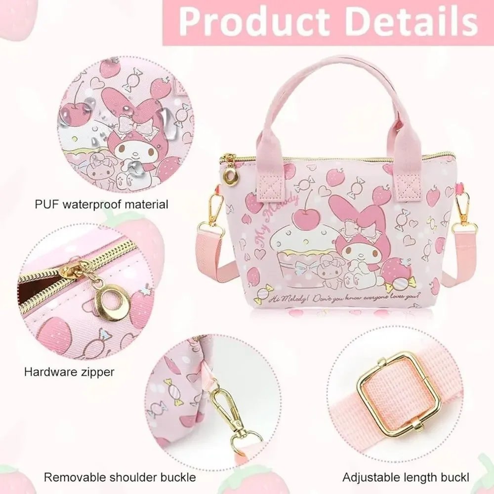 Sanrio My Melody Pink Handbag and Crossbody Bag